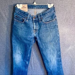 Hollister Women 28x30 Slim Straight Denim Jeans